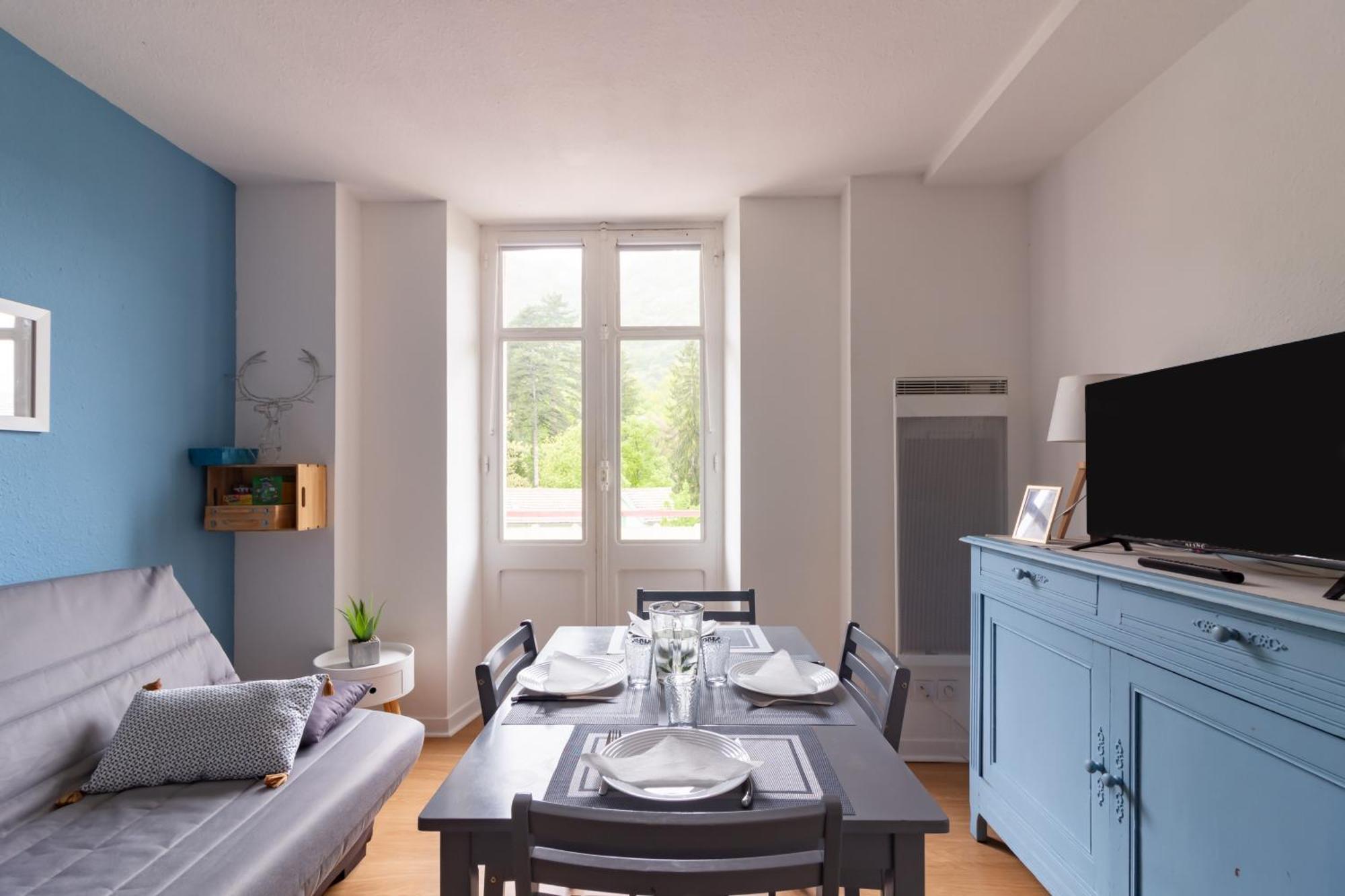 Ferienwohnung O Des Montagnes - Vue Montagne Station A Pied Ax-les-Thermes Exterior foto